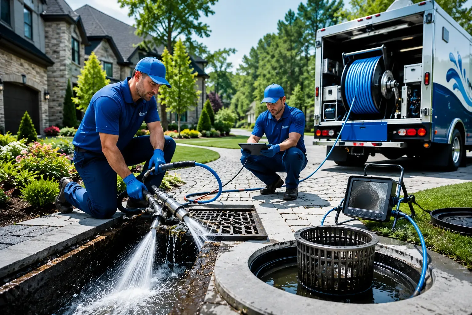 Local outdoor drain cleaning professionals in Taylor, PA